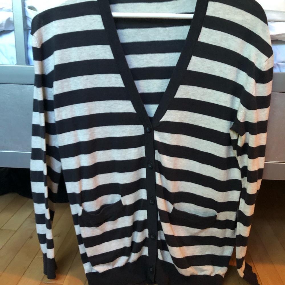 BDG striped cardigan